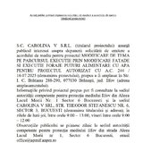 Anunt public privind depunerea solicitarii de emitere a acordului de mediu